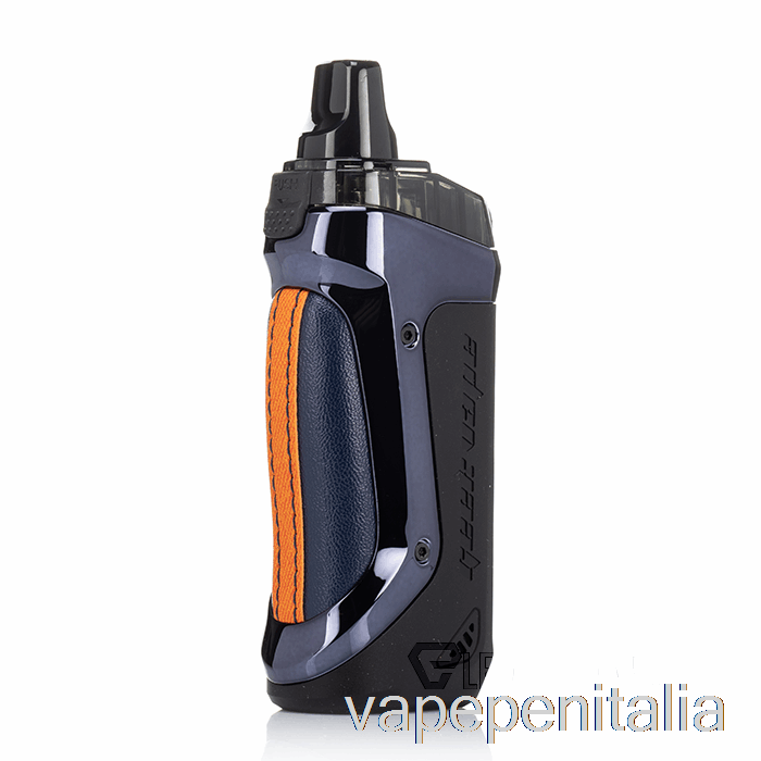 Penna Vape Geek Vape Aegis Boost Kit Pod Mod 40w Edizione Lusso - Blu Navy